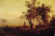 Albert Bierstadt Wind River Mountains Nebraska Territory Spain oil painting reproduction